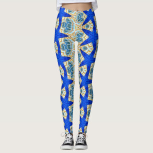 storblåstjärna leggings