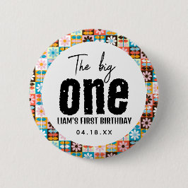 STORBRITANNIEN 1:a födelsedag Knapp