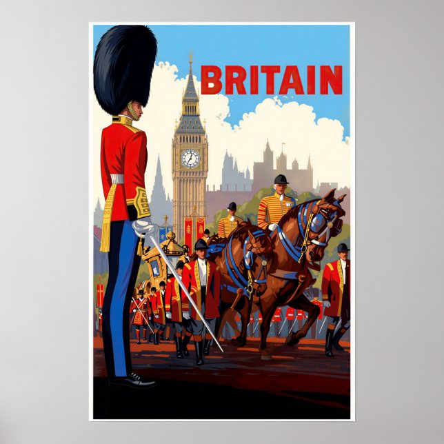 Storbritannien affisch (Framsidan)