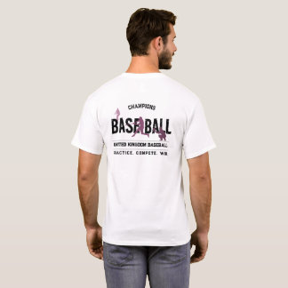 Storbritannien Baseboll Mästare Design T Shirt
