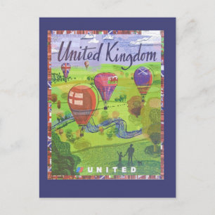 Storbritannien - Blegon Travel Postcard Vykort
