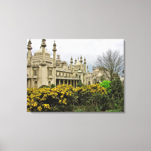 (Storbritannien) Brighton Pavillion Ducyklad Canva Canvastryck