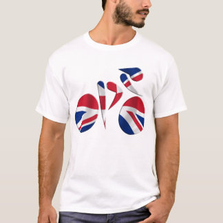 Storbritannien - cykla för GB T-shirt