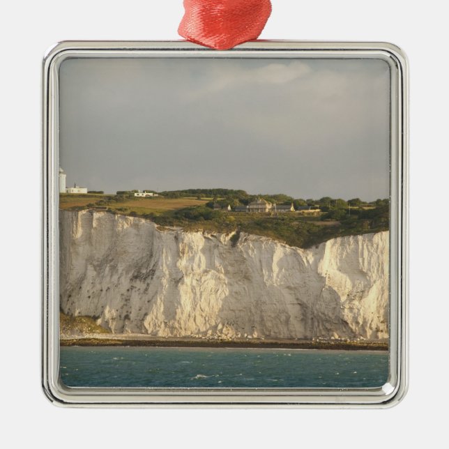 Storbritannien, Dover. De berömda vita klipporna Julgransprydnad Metall (Framsidan)