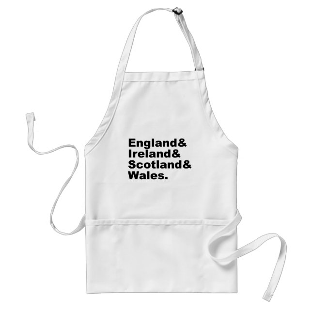 Storbritannien | England Irland Skottland Wales Förkläde (Framsidan)