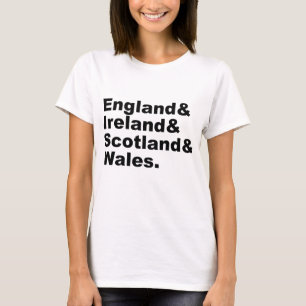 Storbritannien England Irland Skottland Wales Tröja