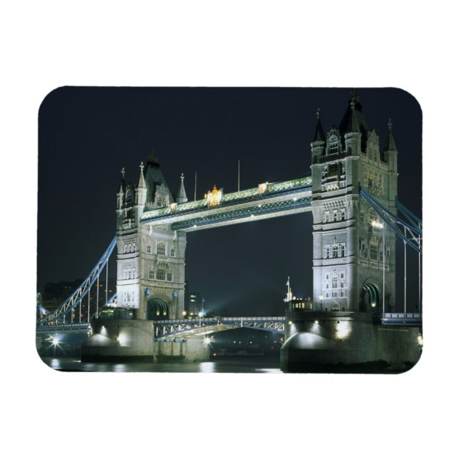 Storbritannien, England, London, Tower Bridge. Magnet (Horisontell)