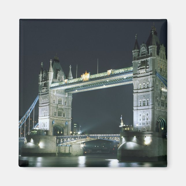 Storbritannien, England, London, Tower Bridge. Magnet (Framsidan)