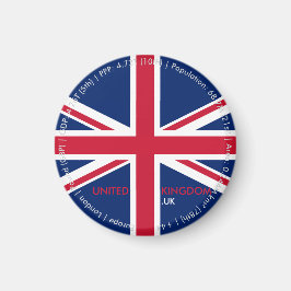 Storbritannien flaggmagnet magnet