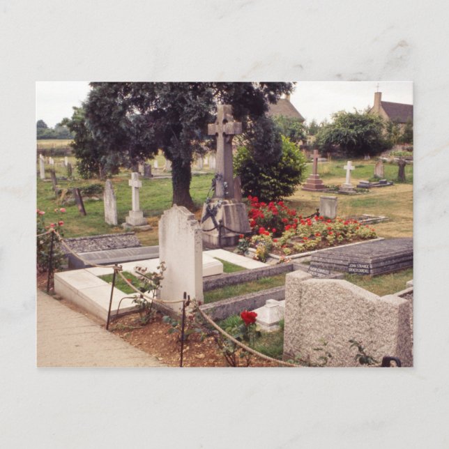 Storbritannien Graveyard Vykort (Framsida)