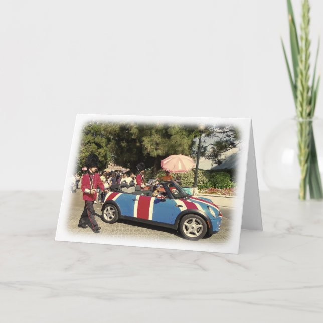 Storbritannien Greeting Card! Kort (Framsida)