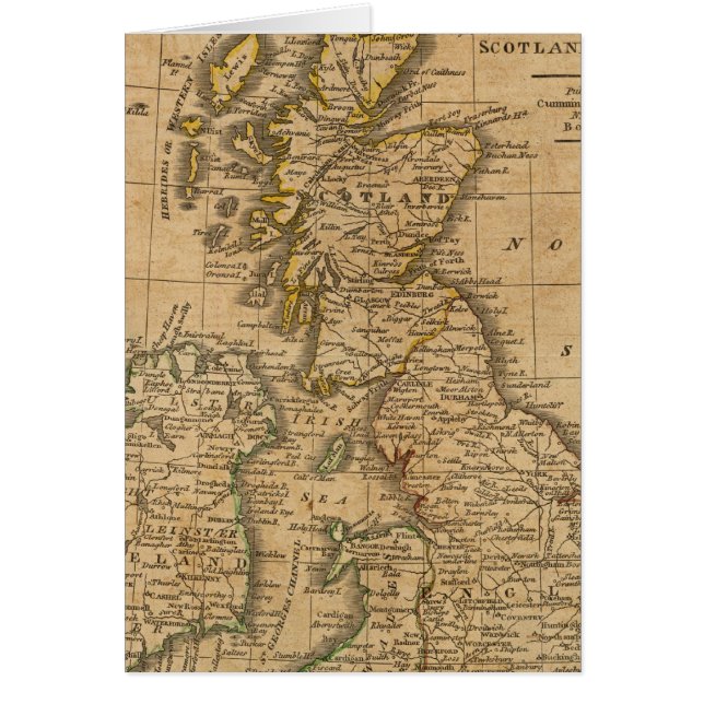 Storbritannien Hälsningskort (Framsidan)