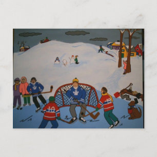 STORBRITANNIEN HOCKEY POSTCARD VYKORT