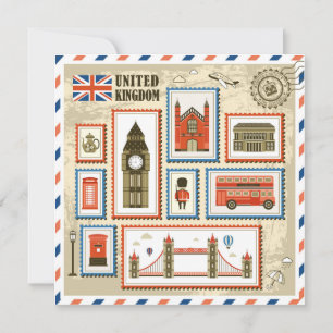 Storbritannien Julkort