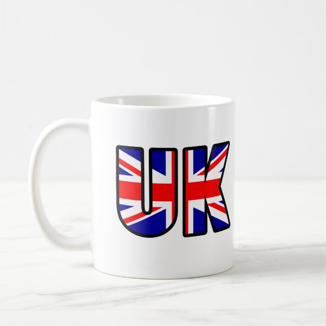 Storbritannien Kaffemugg (Vänster)