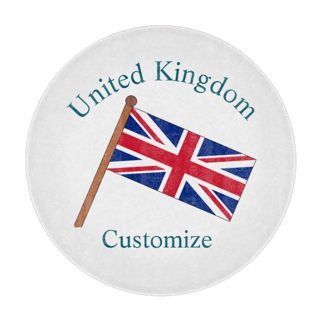 Storbritannien Landsflagga Thunder_Cove (Framsidan)