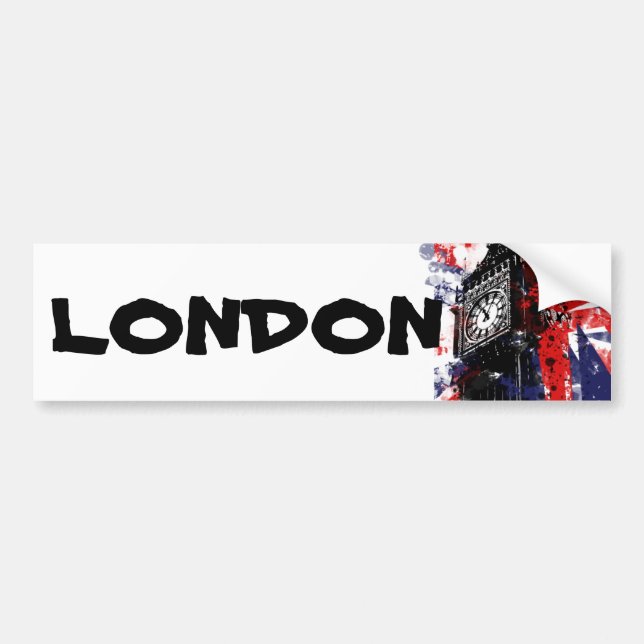 Storbritannien - London Bildekal (Framsidan)
