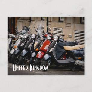 Storbritannien - Motorcykel Postcard Vykort