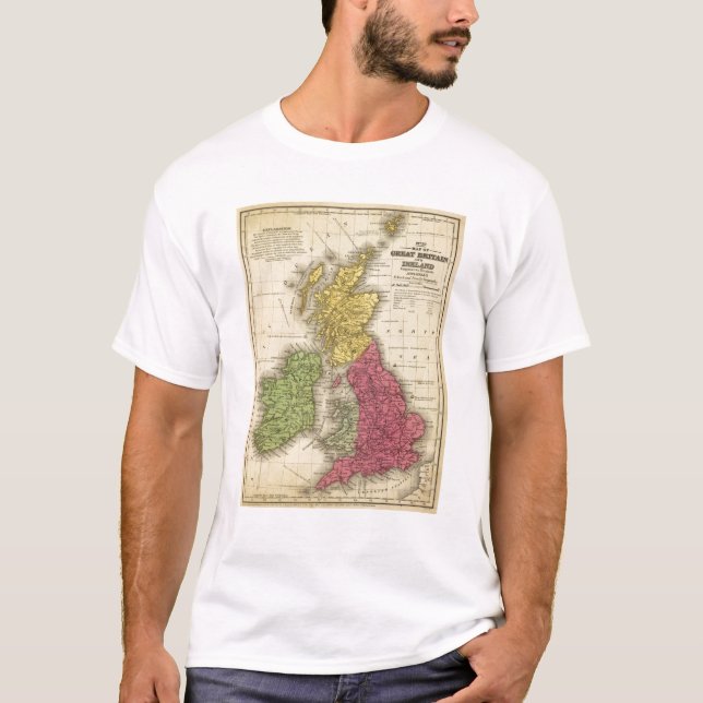 Storbritannien och Irland T Shirt (Framsida)