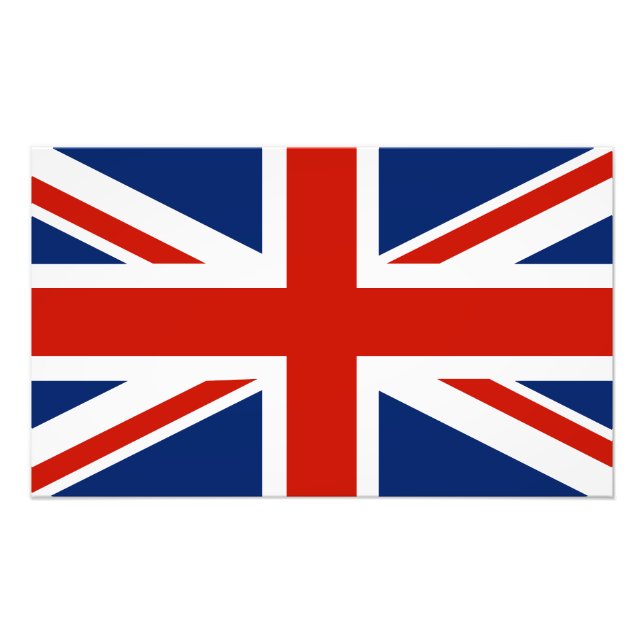 Storbritannien och Nordirland Fototryck (Framsidan)