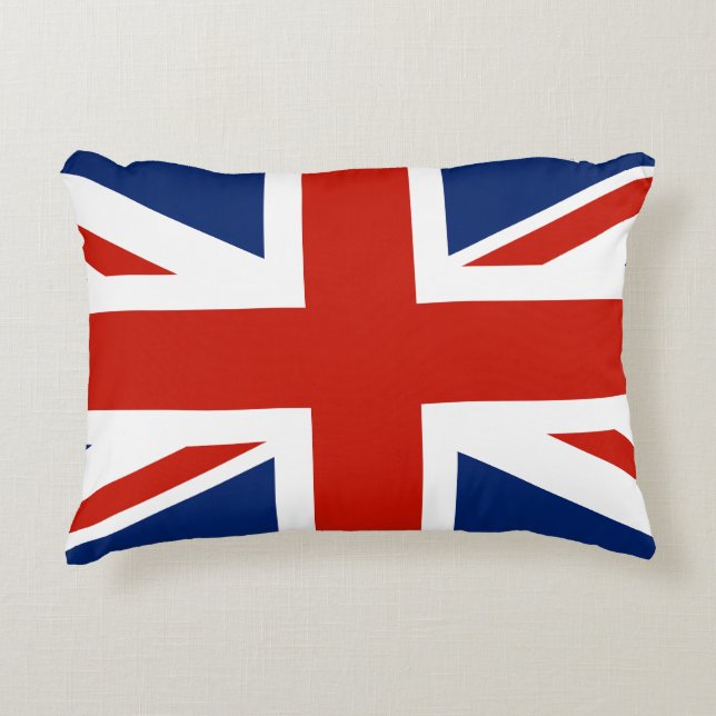 Storbritannien och Nordirland Prydnadskudde (Framsidan)