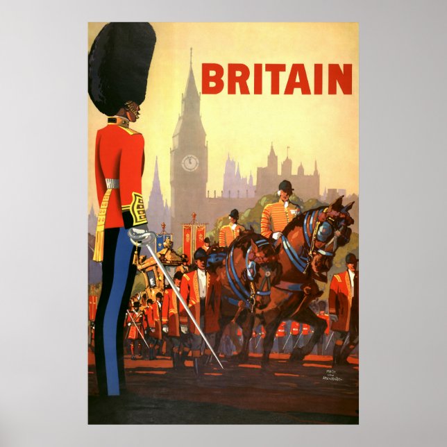 Storbritannien Poster (Framsidan)