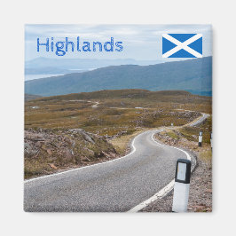 Storbritannien, Skottland - Enkelspårig väg Magnet