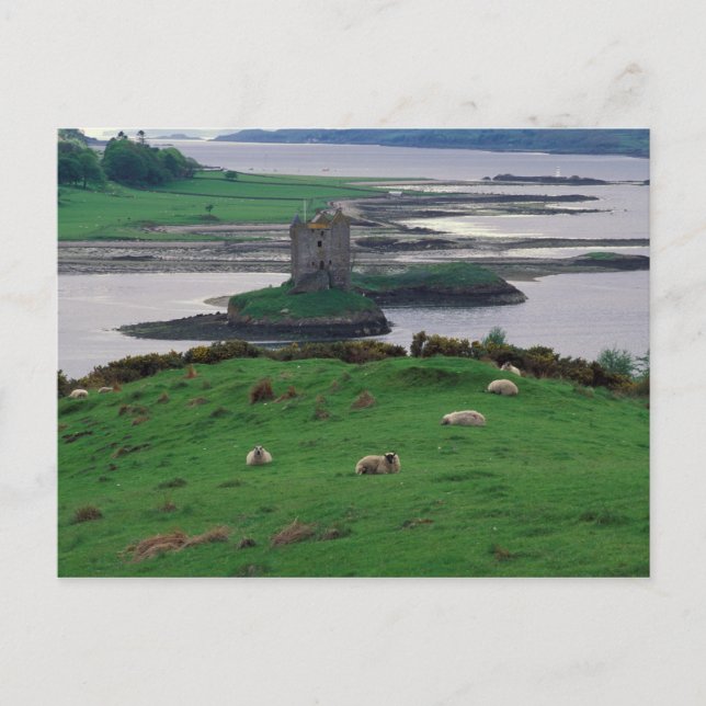 Storbritannien, Skottland, Isle of Skye, gammal Vykort (Framsida)