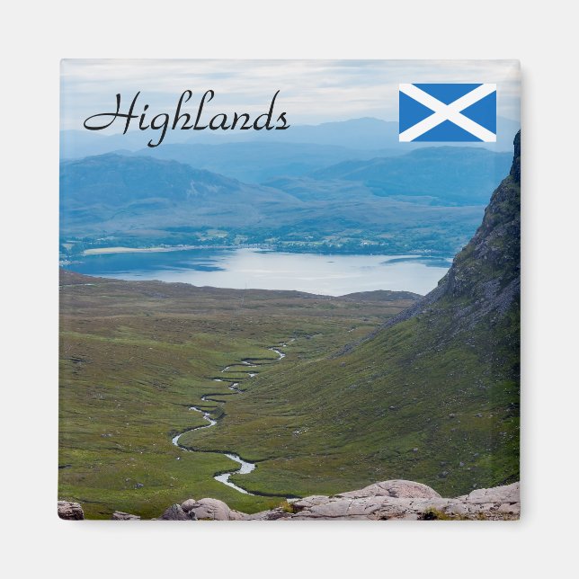 Storbritannien, Skottland - Skotska högländerna la Magnet (Framsidan)