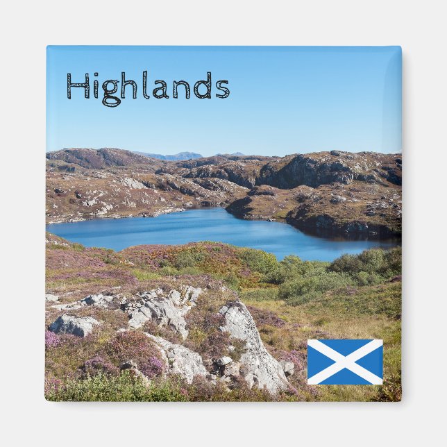 Storbritannien, Skottland - Skotska högländerna la Magnet (Framsidan)