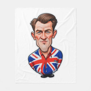 Storbritannien, Storbritannien, Storbritannien, me Fleecefilt
