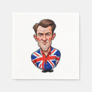 Storbritannien, Storbritannien, Storbritannien, me Pappersservett
