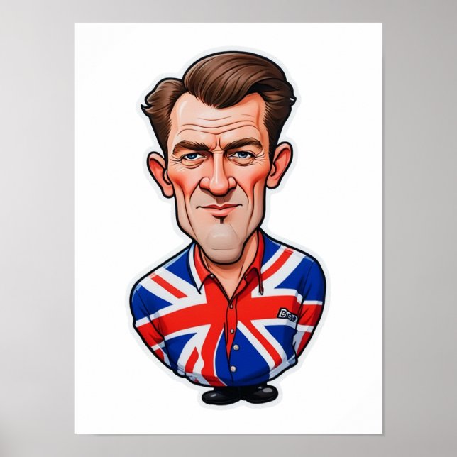 Storbritannien, Storbritannien, Storbritannien, me Poster (Framsidan)