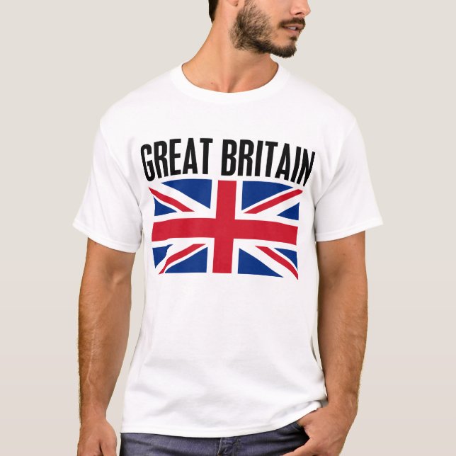 Storbritannien T Shirt (Framsida)