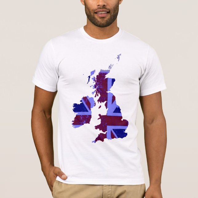 Storbritannien Tee Shirt (Framsida)