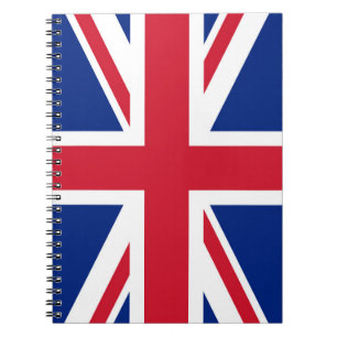 Storbritannien Union Jack Flagga för brittiska kol Anteckningsbok