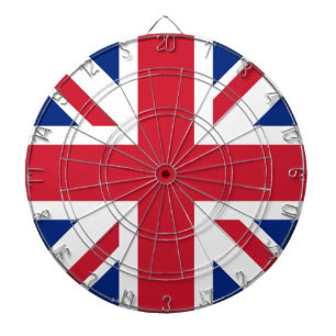 Storbritannien Union Jack Flagga för brittiska kol Darttavla