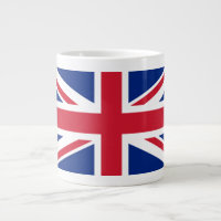 Storbritannien Union Jack Flagga för brittiska kol