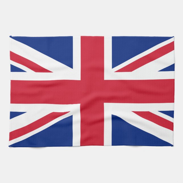 Storbritannien Union Jack Flagga för brittiska kol Kökshandduk (Horisontell)
