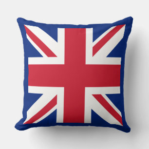 Storbritannien Union Jack Flagga för brittiska kol Kudde