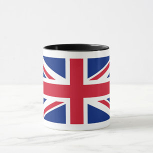 Storbritannien Union Jack Flagga för brittiska kol Mugg