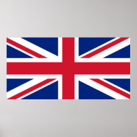 Storbritannien Union Jack Flagga för brittiska kol
