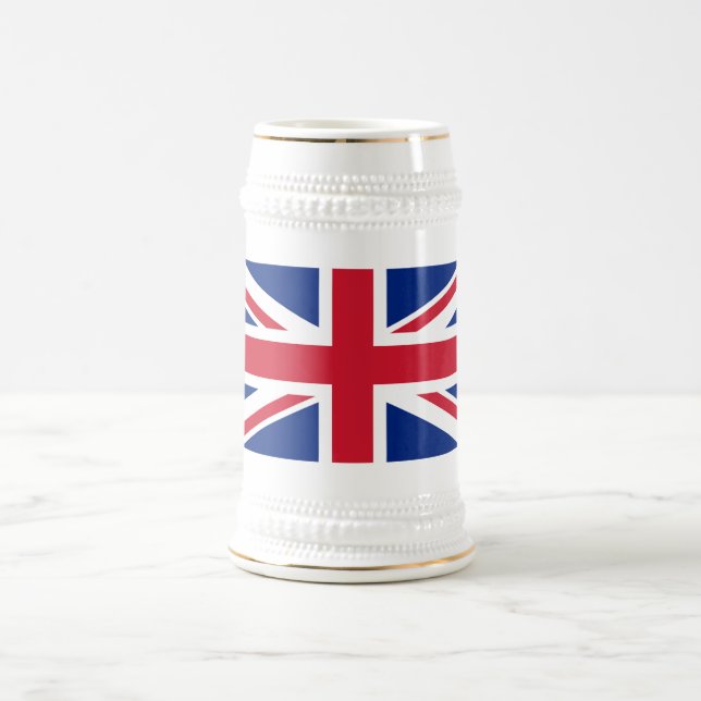 Storbritannien Union Jack Flagga för brittiska kol Sejdel (Center)