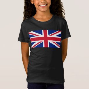 Storbritannien Union Jack Flagga för brittiska kol T Shirt