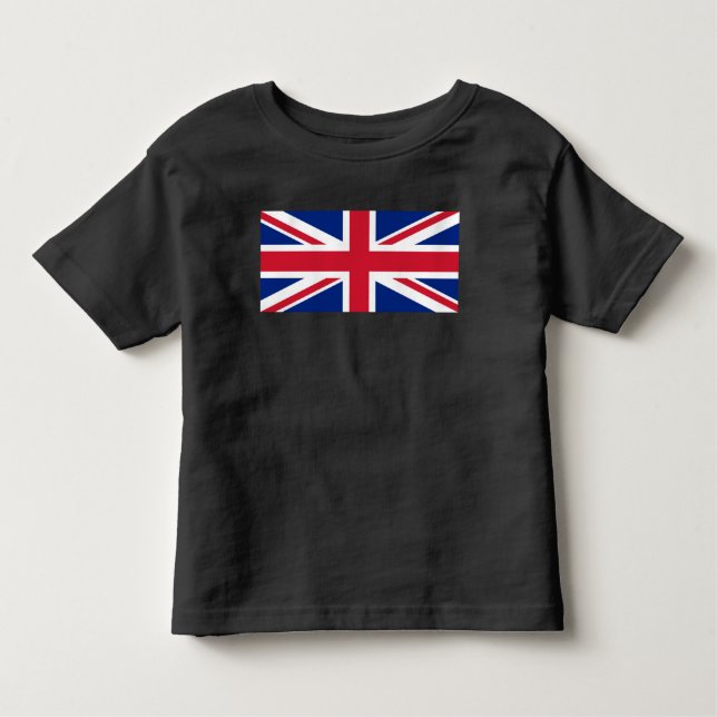 Storbritannien Union Jack Flagga för brittiska kol T Shirt (Framsida)
