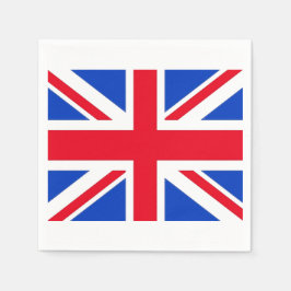 Storbritannien Union Jack Pappersfestservetter Pappersservett