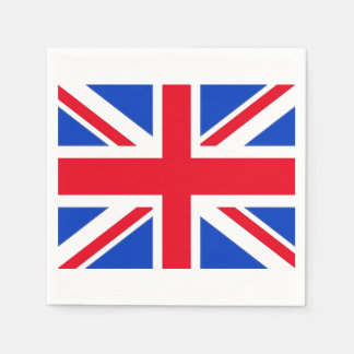 Storbritannien Union Jack Pappersfestservetter Pappersservett