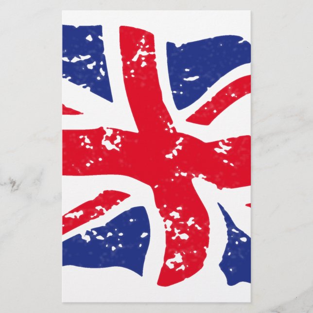 Storbritanniens flagga brevpapper (Framsida)