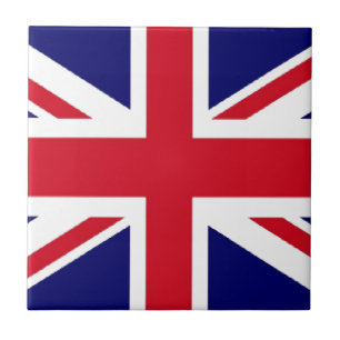 Storbritanniens flagga kakelplatta