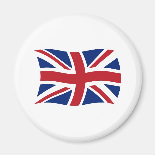 Storbritanniens flagga Magnet (Framsidan)